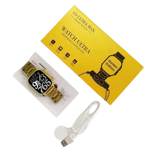 C9 Ultra Max Smart Watch – 2.1" HD Display | Bluetooth Calling | 100+ Sports Modes
