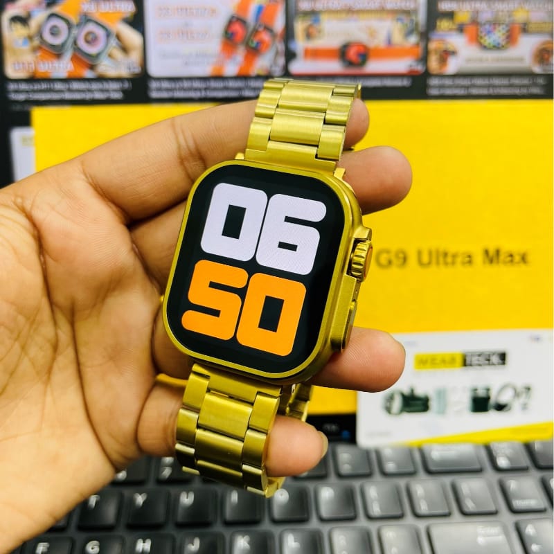 C9 Ultra Max Smart Watch – 2.1" HD Display | Bluetooth Calling | 100+ Sports Modes
