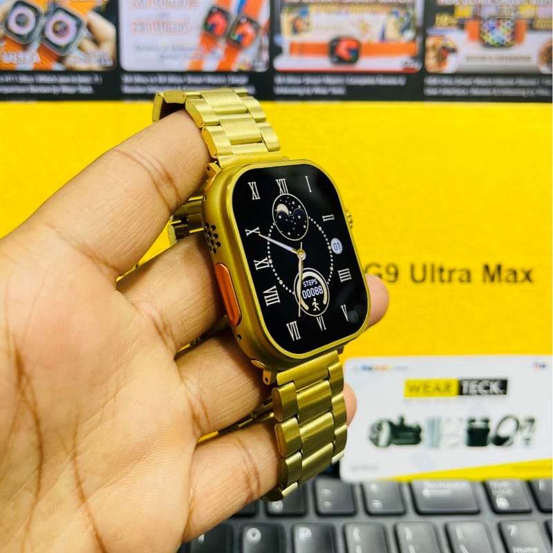 C9 Ultra Max Smart Watch – 2.1" HD Display | Bluetooth Calling | 100+ Sports Modes